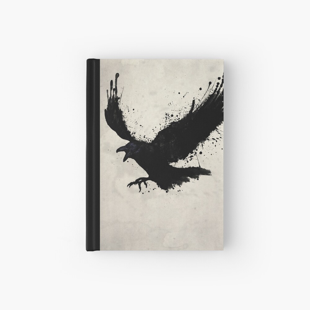 Raven Hardcover Journal
