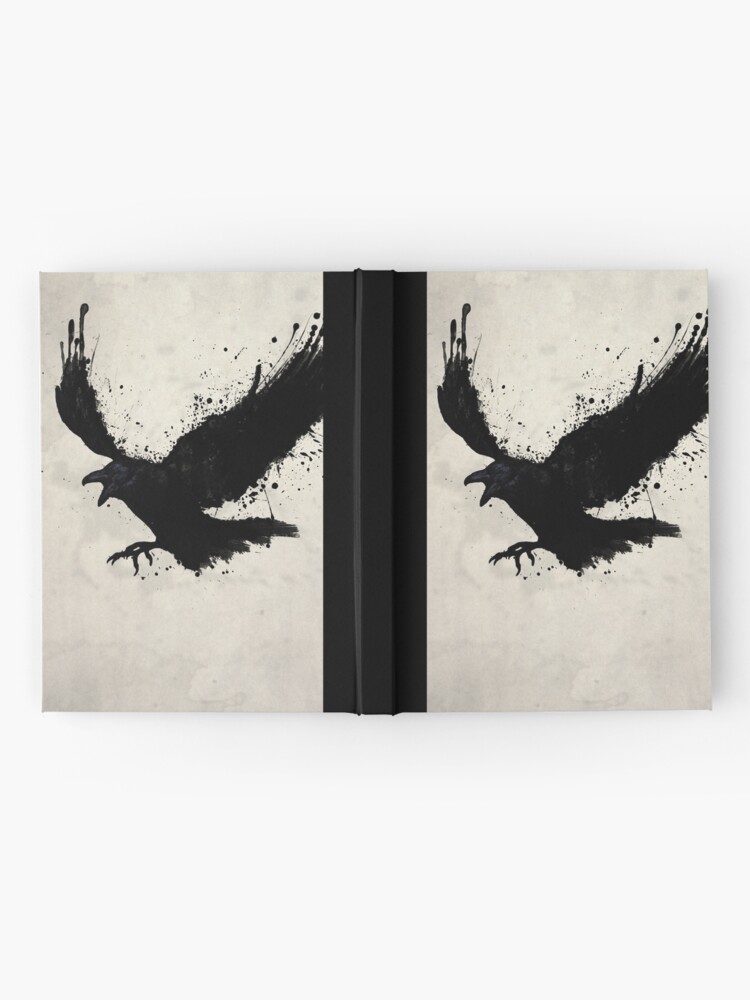 Alternate view of Raven Hardcover Journal