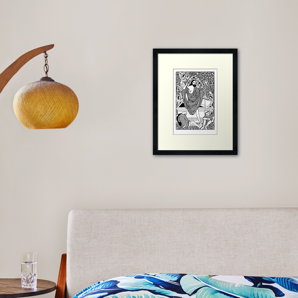 Item preview, Framed Art Print designed and sold by danmitsui.