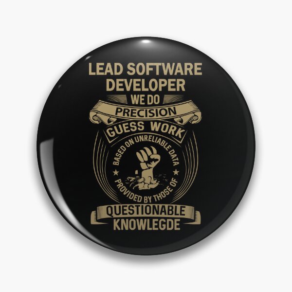Item preview, Lead Software Developer designed and sold by MiraclePitts.