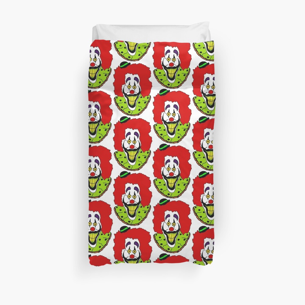 Zeebo the Clown Duvet Cover
