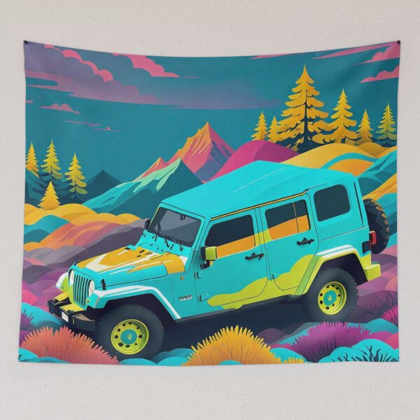 Item preview, 002 4x4 Offroad Truck designed and sold by Alexis Art Collection.