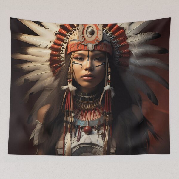 Item preview, "Native American Folkloric Junction" designed and sold by Art-Vortex-fr.
