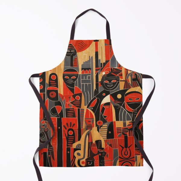 Item preview, African Pattern: Cityscape Meets Cultural Tapestry designed and sold by FairX.