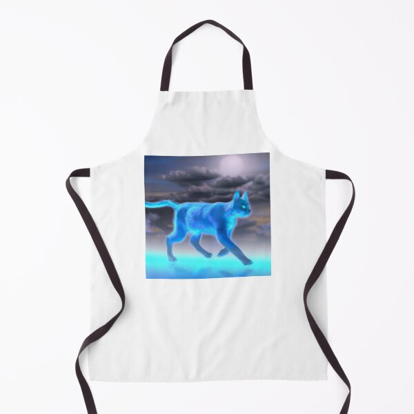 Item preview, A walking sky blue cat designed and sold by Drake Lewdly.