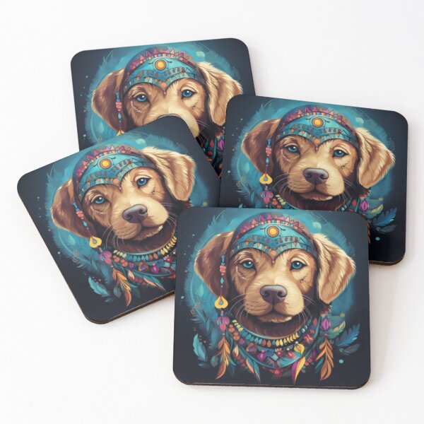 Item preview, Labrador Puppy: Boho Chic designed and sold by AnnDard.