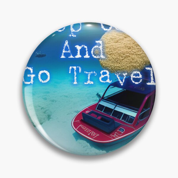 Item preview, Keep Calm And Go Travel designed and sold by DreamistStore.