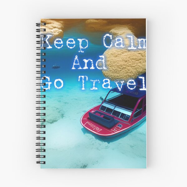 Item preview, Keep Calm And Go Travel designed and sold by DreamistStore.