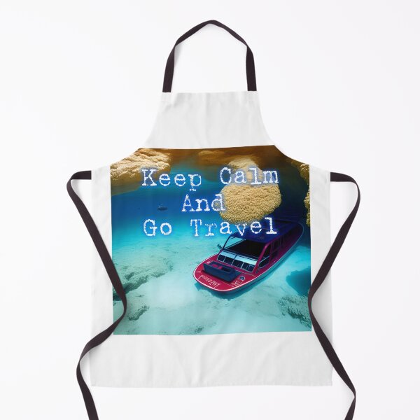 Item preview, Keep Calm And Go Travel designed and sold by DreamistStore.
