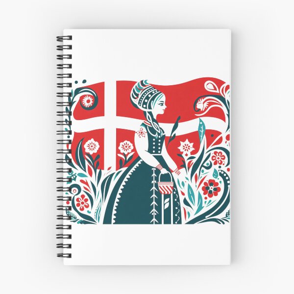 Item preview, Denmark flag, Danish flag  designed and sold by Pommallina.