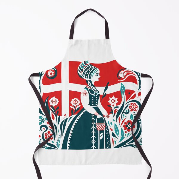 Item preview, Denmark flag, Danish flag designed and sold by Pommallina.