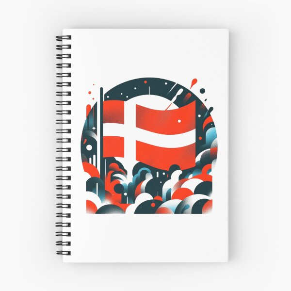 Item preview, Denmark flag, Danish flag  designed and sold by Pommallina.