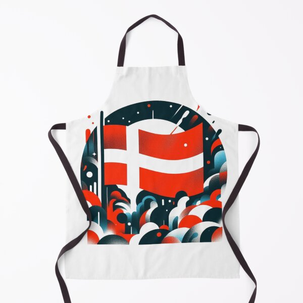Item preview, Denmark flag, Danish flag designed and sold by Pommallina.