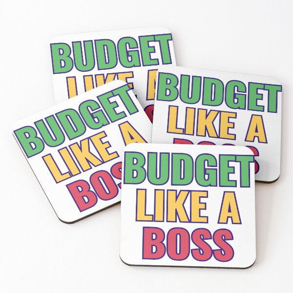 Item preview, Budget Like a Boss designed and sold by DesignDazzles.