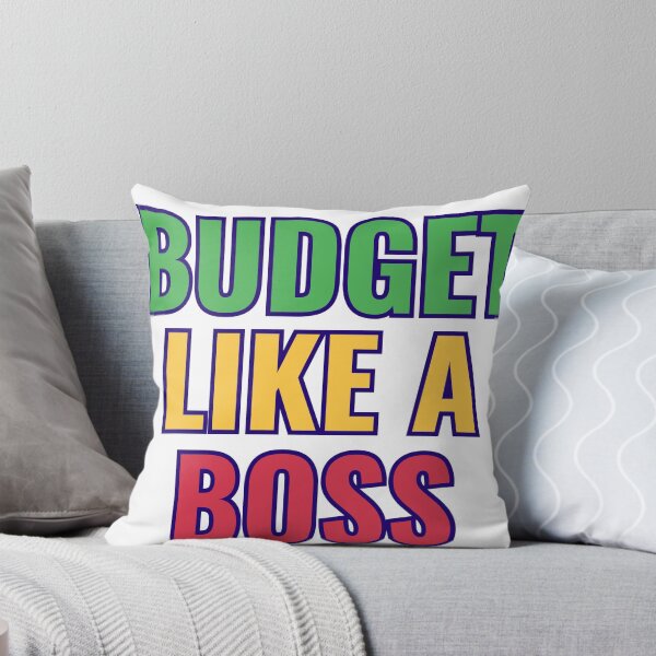 Item preview, Budget Like a Boss designed and sold by DesignDazzles.