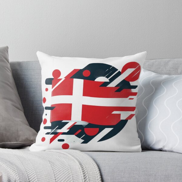 Item preview, Denmark flag, Danish flag  designed and sold by Pommallina.