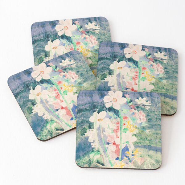 Item preview, Vintage Watercolour Narcissi/Daffodil Painting | P59 designed and sold by Piccolo Fiore Prints.