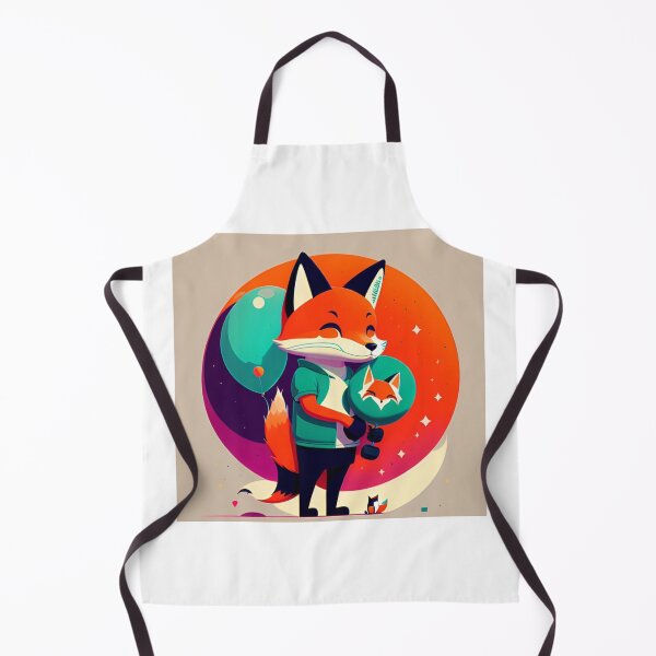Item preview, Fox and Balloon designed and sold by DreamistStore.