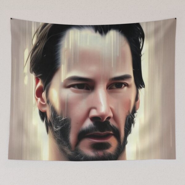 Artikelvorschau, Keanu Reeves entworfen und verkauft von JackFreestone.