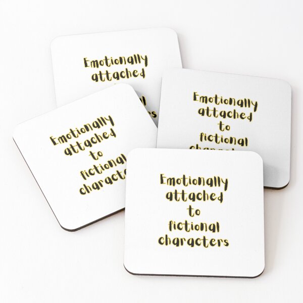 Item preview, emotionally attached to fictional characters designed and sold by MarsyDesigns.