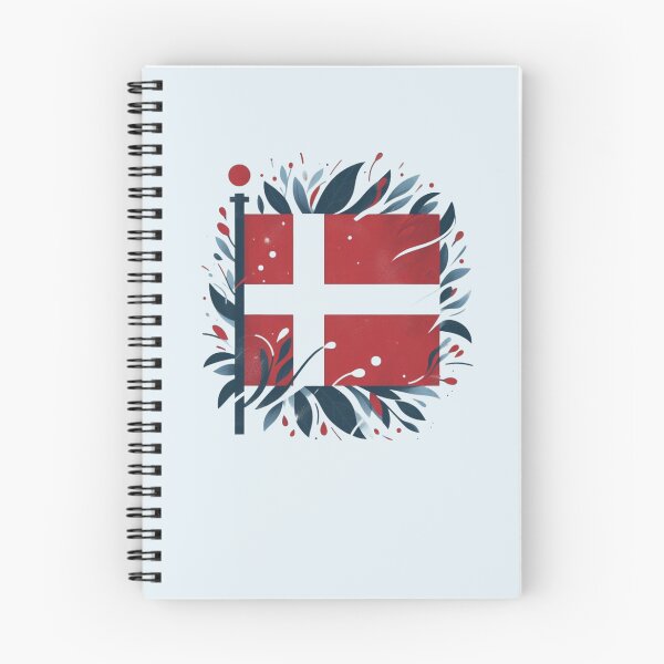 Item preview, Denmark flag, Danish flag  designed and sold by Pommallina.