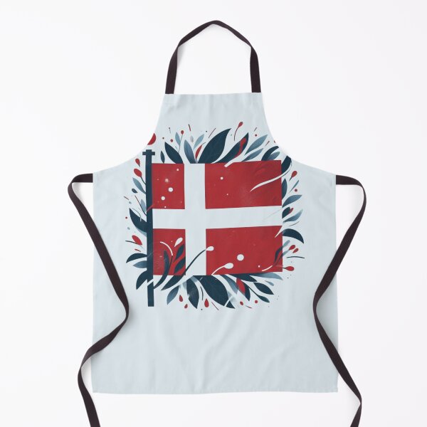 Item preview, Denmark flag, Danish flag designed and sold by Pommallina.