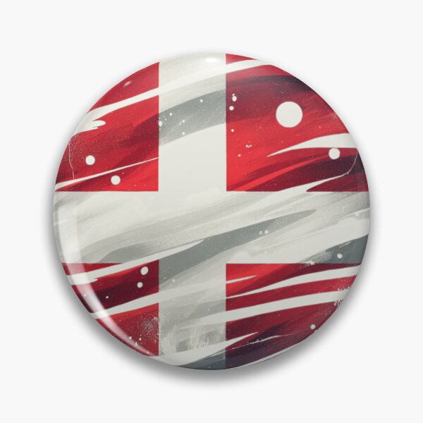 Item preview, Denmark flag, Danish flag  designed and sold by Pommallina.