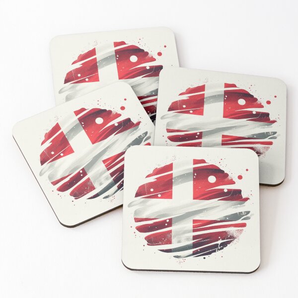 Item preview, Denmark flag, Danish flag  designed and sold by Pommallina.