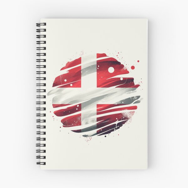 Item preview, Denmark flag, Danish flag  designed and sold by Pommallina.