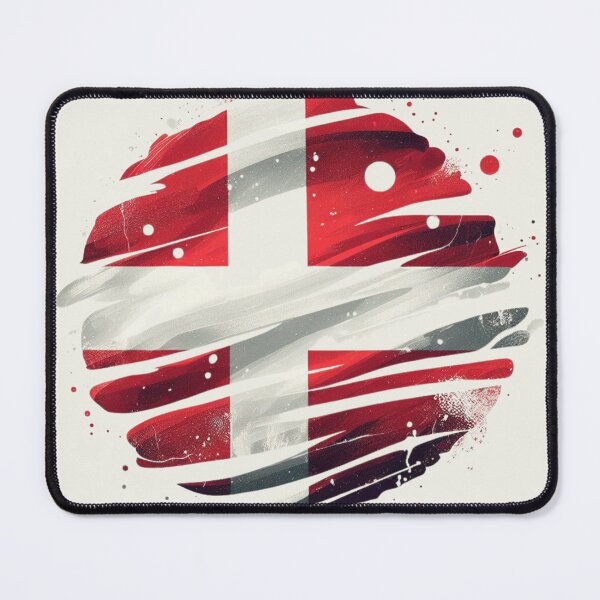 Item preview, Denmark flag, Danish flag  designed and sold by Pommallina.