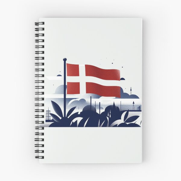 Item preview, Denmark flag, Danish flag  designed and sold by Pommallina.