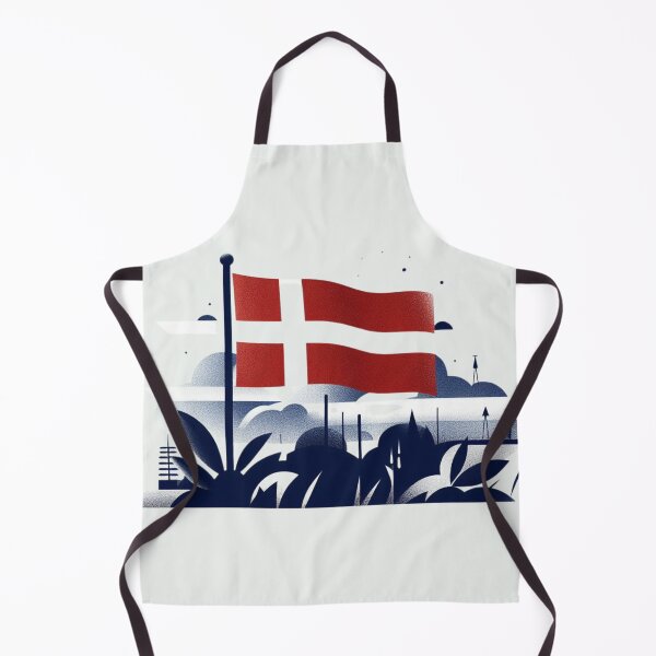 Item preview, Denmark flag, Danish flag designed and sold by Pommallina.