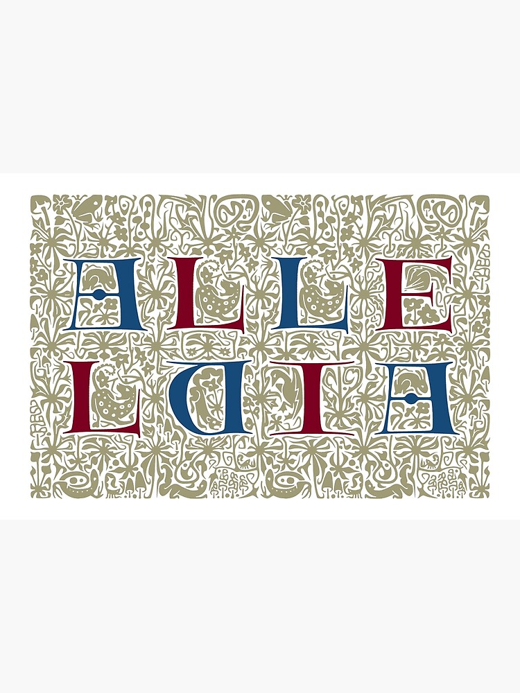 Thumbnail 2 of 2, Greeting Card, Easter: Alleluia designed and sold by danmitsui.