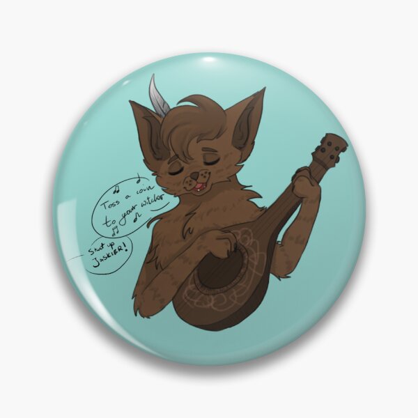 Item preview, Cat Jaskier (Dandelion) from The Witcher  designed and sold by Kovureon.