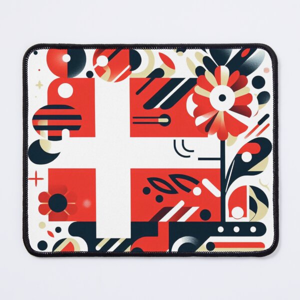Item preview, Denmark flag, Danish flag  designed and sold by Pommallina.