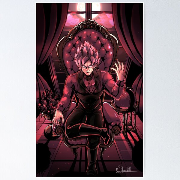 Rose Nightmare Goku Black (Super Saiyan Rosé)/DragonBall Poster A4