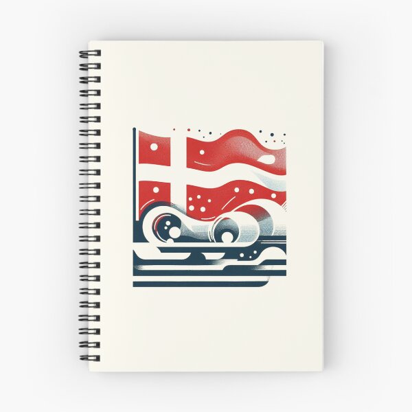 Item preview, Denmark flag, Danish flag  designed and sold by Pommallina.