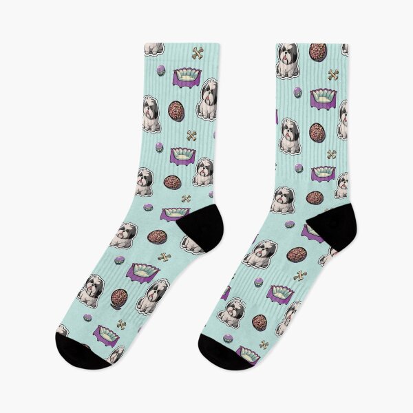 Item preview, Cute Shitzu Pattern designed and sold by Basic  Beach.