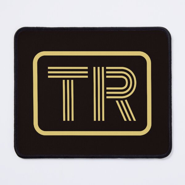 Item preview, TR Initials Gold Geometric Letters designed and sold by Jeallan Designs.
