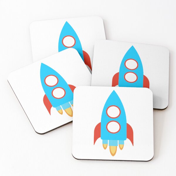 Item preview, Blue Rocket Space flying object designed and sold by micarto.