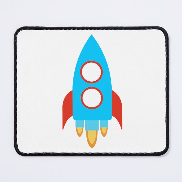 Item preview, Blue Rocket Space flying object designed and sold by micarto.