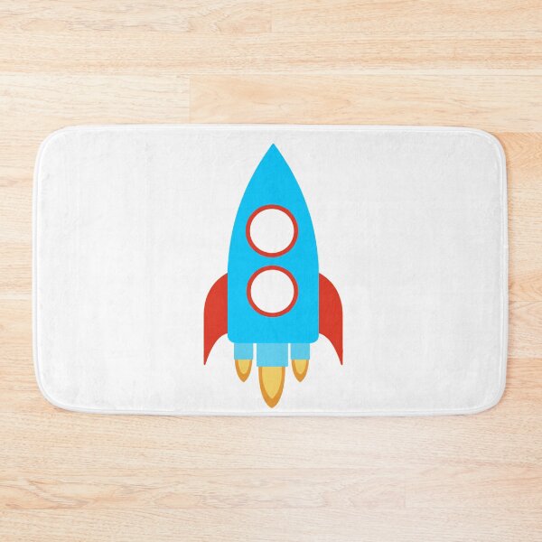 Item preview, Blue Rocket Space flying object designed and sold by micarto.