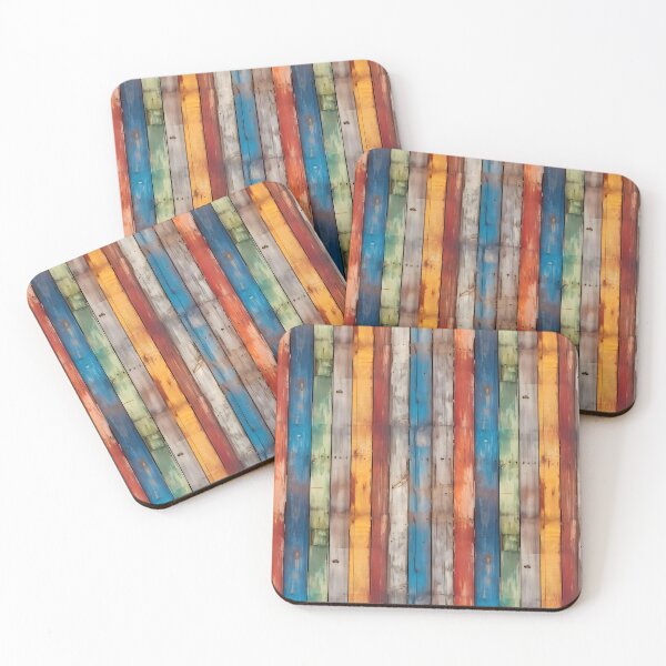 Item preview, Wooden colourful seamless texture designed and sold by workshoot.