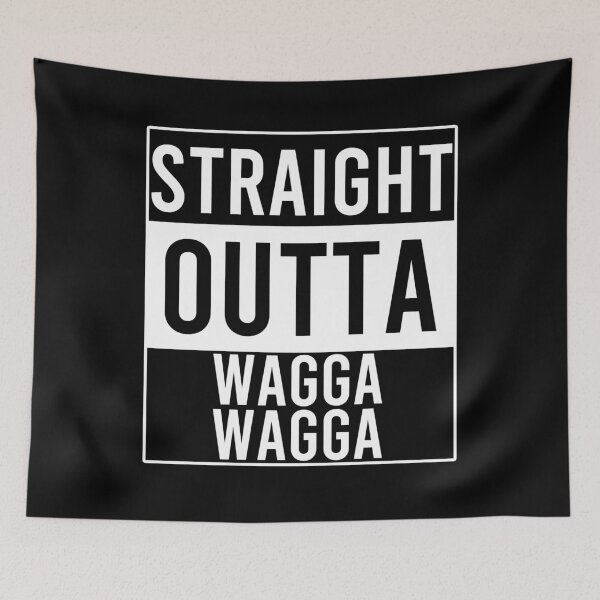 Item preview, Straight Outta Wagga Wagga designed and sold by Color-Sparkle.