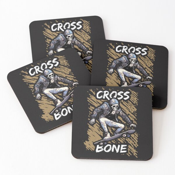 Item preview, Crossbone Skateboarder | Skateboarding designed and sold by Monster  Merch.