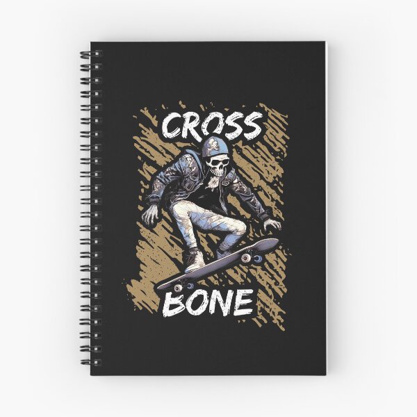 Item preview, Crossbone Skateboarder | Skateboarding designed and sold by Monster  Merch.