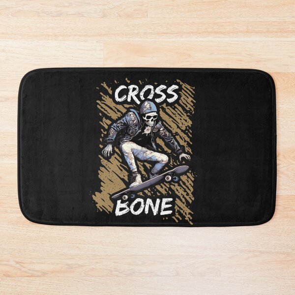 Item preview, Crossbone Skateboarder | Skateboarding designed and sold by Monster  Merch.