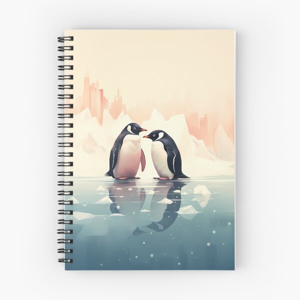 Item preview, Two Penguins designed and sold by JourneyGems.