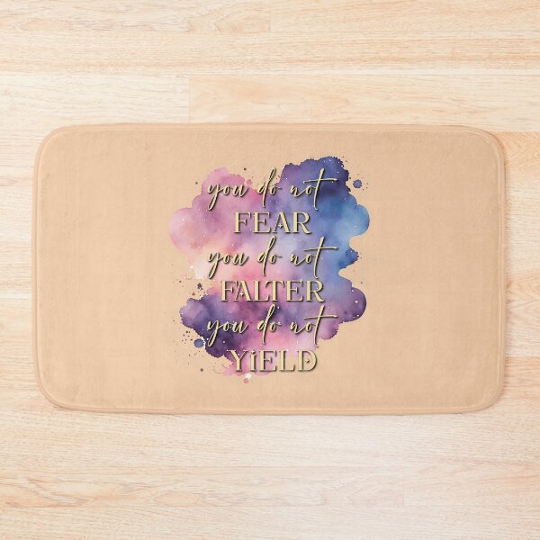 Item preview, You Do Not Fear, you do not Falter, you do not yield (V2) designed and sold by NERoots.
