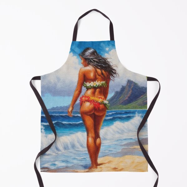 Item preview, On the Seashore - Pacific Islands Series designed and sold by AUTHENTIC AMERICANA ARTS.